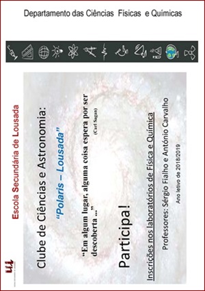 18 11 14 icon cartaz clube ciencias astronomia polaris