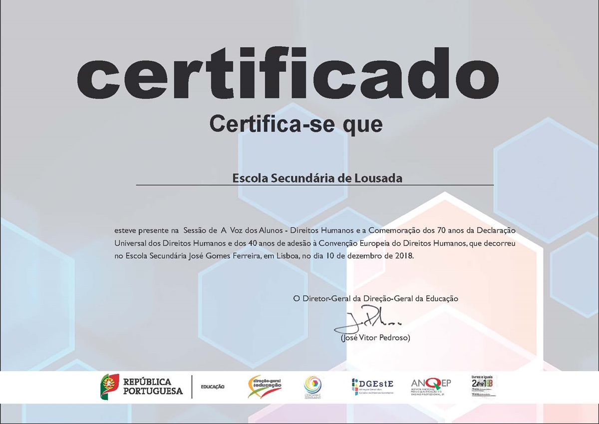 19 01 22 icon maxi certificado presenca2018 Norte ES Lousada