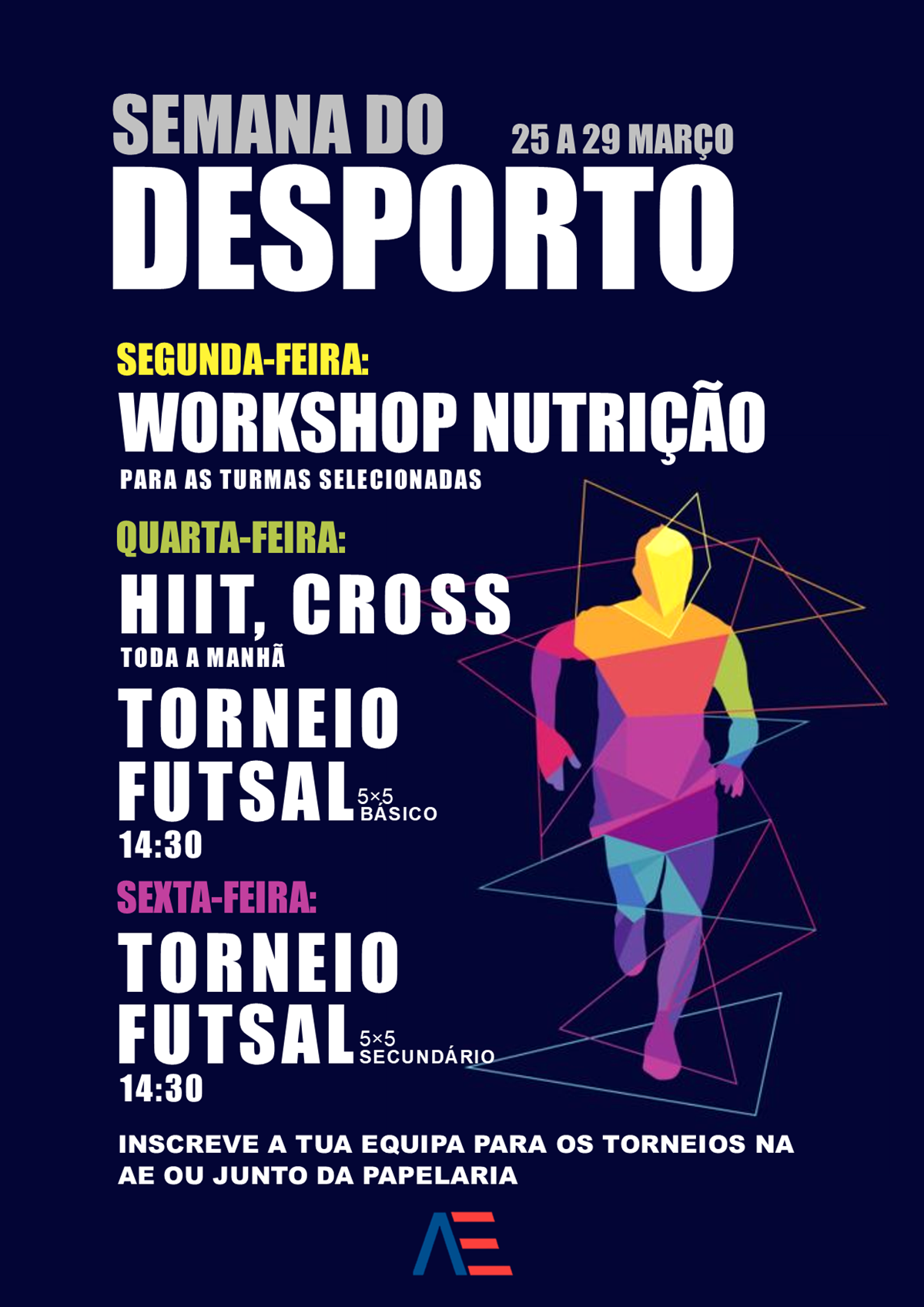 19 03 19 cartaz semana desportiva aeesl