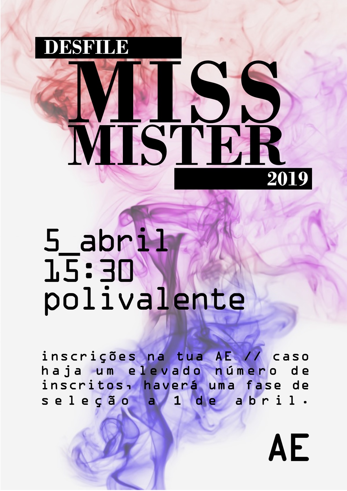 19 03 20 cartaz concurso mister miss esl
