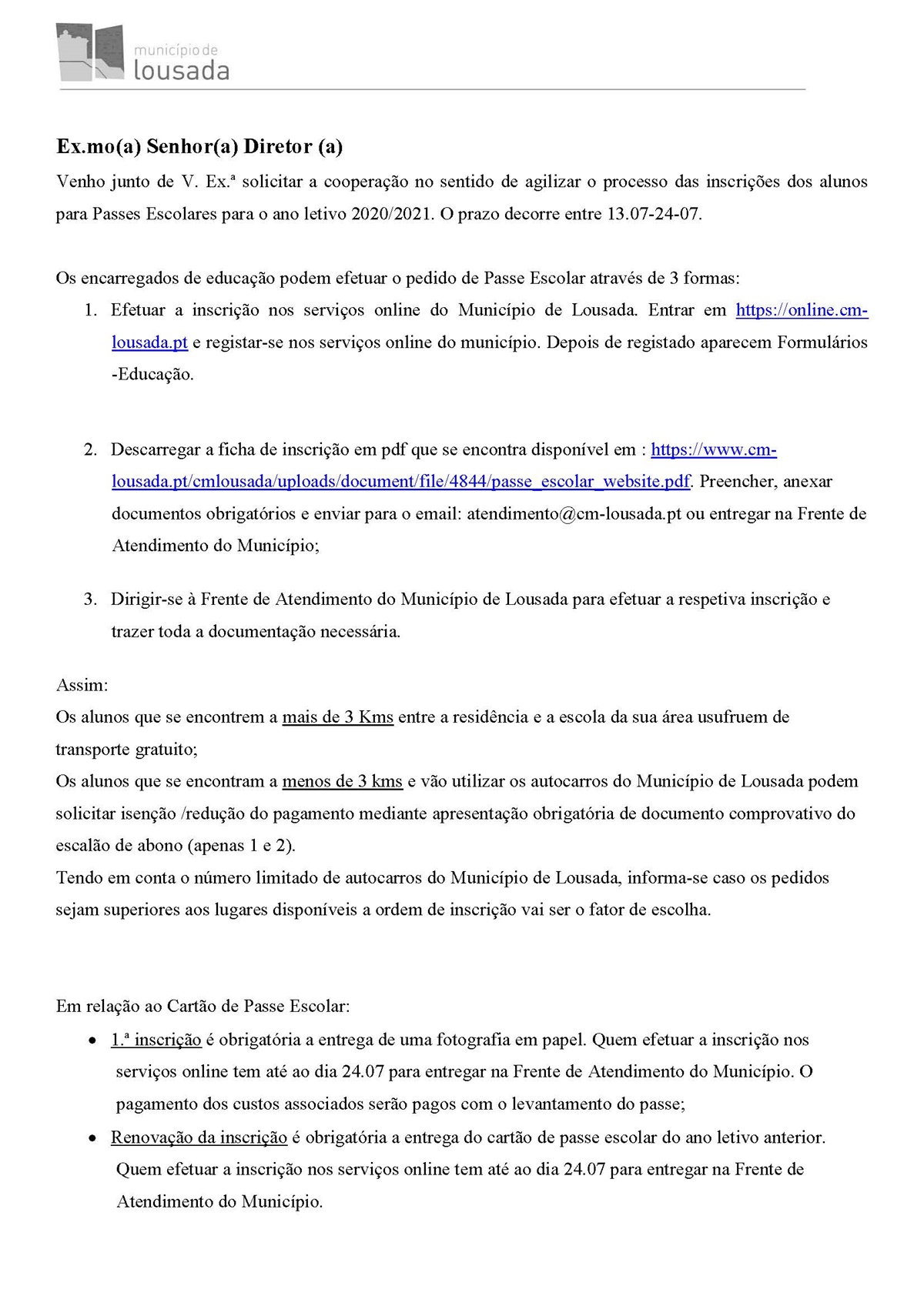 20 07 10 pag 1 pedidos passes escolares
