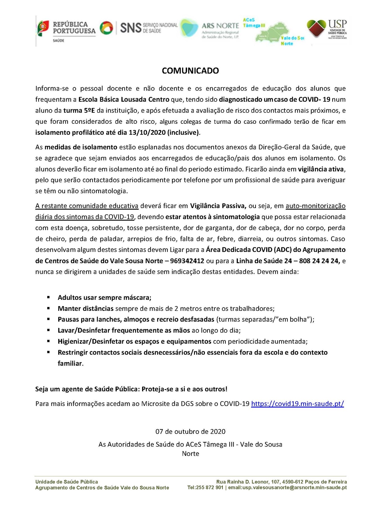 20 10 08 comunicado caso covid eblc 5e