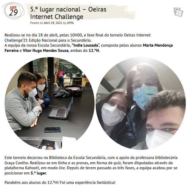 21 05 03 icon parabens oeiras challenge