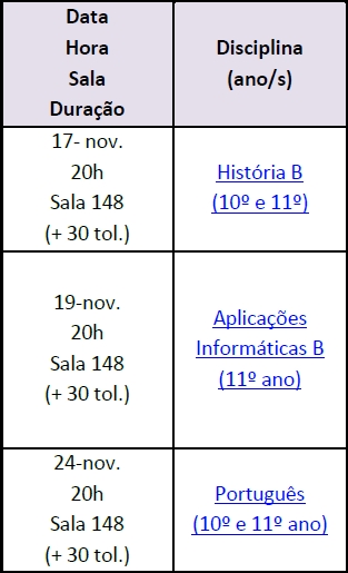 15 11 09 calendario exames dl357 epoca novembro